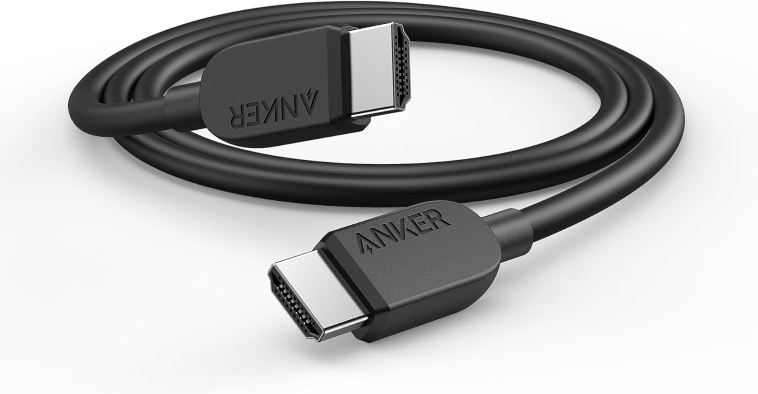 Anker HDMI Cable 8K@60Hz, 10FT Ultra HD 4K@120Hz HDMI Cord,48 Gbps Certified Ultra High-Speed,Compatible with PlayStation 5,Xbox,Samsung TVs,and More
