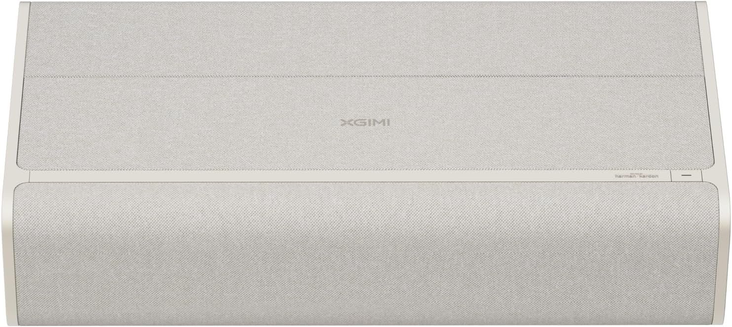 XGIMI AURA Series UST Laser Projector, Dolby Vision, IMAX Enhanced, 1,000,000:1 Dynamic Contrast Ratio, 0.177:1 Throw Ratio, Harman Kardon, 2300 Lumens AURA 2 GTV White