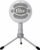 Logitech for Creators Blue Snowball iCE USB Microphone – White (Renewed)