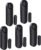 5-Pack Window Alarms for Home Security, 120dB Door and Window Open Sensor Chime for Kid Safety, Pool Safety, Sliding Door, DIY Protection, Easy Installation,Ideal for Home,Garage,Apartment,Black