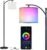 SUNMORY ARC Floor lamp, Smart APP Remote Control Standing Floor lamp with RGB Bulb, Tall Lamp with Hanging Lampshade, Dimmable Floor Lamp, Modern Floor Lamps for Living Room, Bedroom, Office