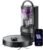 Eureka E20 Robot Vacuum with Bagless Self Emptying Station, Robotic Vacuum and Mop Combo, 45-Day Capacity, Upgraded 8000Pa Suction and Anti Hair-Tangling Brush, LiDAR Navigation, App Control