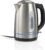 Hamilton Beach Electric Tea Kettle, Water Boiler & Heater, 1.7 Liter, Cordless Serving, 1500 Watts for Fast Boiling, Auto-Shutoff and Boil-Dry Protection, Stainless Steel with LED Light Ring (41037)