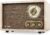 Victrola Willow – Retro Wood Bluetooth Radio with Built-in Speakers: Elegant & Vintage Design, Rotary AM/FM Tuning Dial, Bass & Treble Control, Wireless Streaming (Natural)
